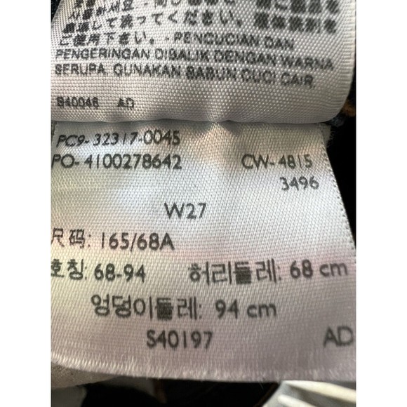 Levi’s Premium Womens 501 High Rise Button Fly Distressed Denim Shorts Size 27 - Picture 4 of 4